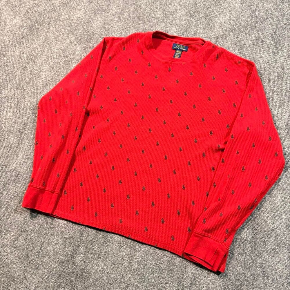 Polo Ralph Lauren AOP Pony Long Sleeve Thermal